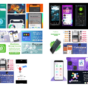 43 Android Mobile source codes (8 to 13) Bundles