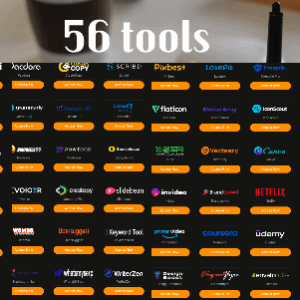 All-in-one platform 56*tools lifetime subscription