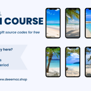 Reskin Course with 43 Mobile APP Code gift (Arabic-English)