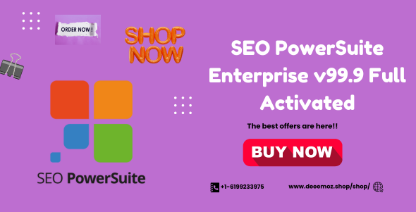 SEO PowerSuite Enterprise v99.9 Full Activated