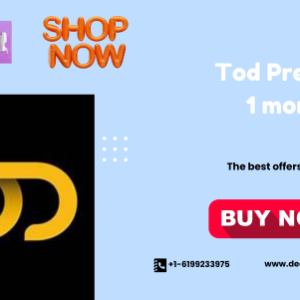 1 Month Tod Premium 🛡️ Warranty ⚡Instantly Delivery ⚡