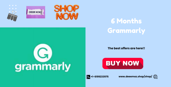 6 Months Grammarly 🛡️ Warranty ⚡Instantly Delivery ⚡